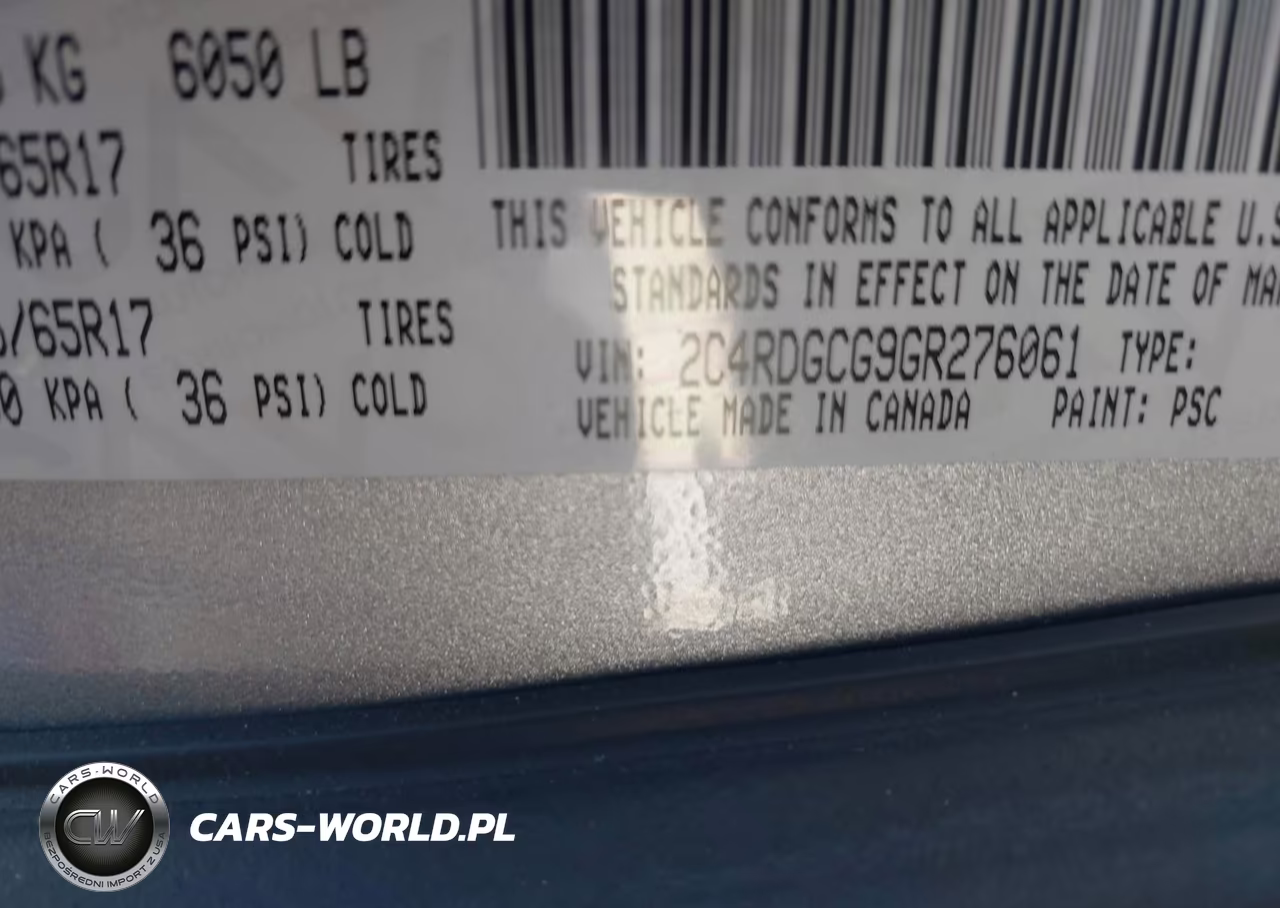 2016 Dodge Grand Caravan Sxt VIN:2C4RDGCG9GR276061 - 9