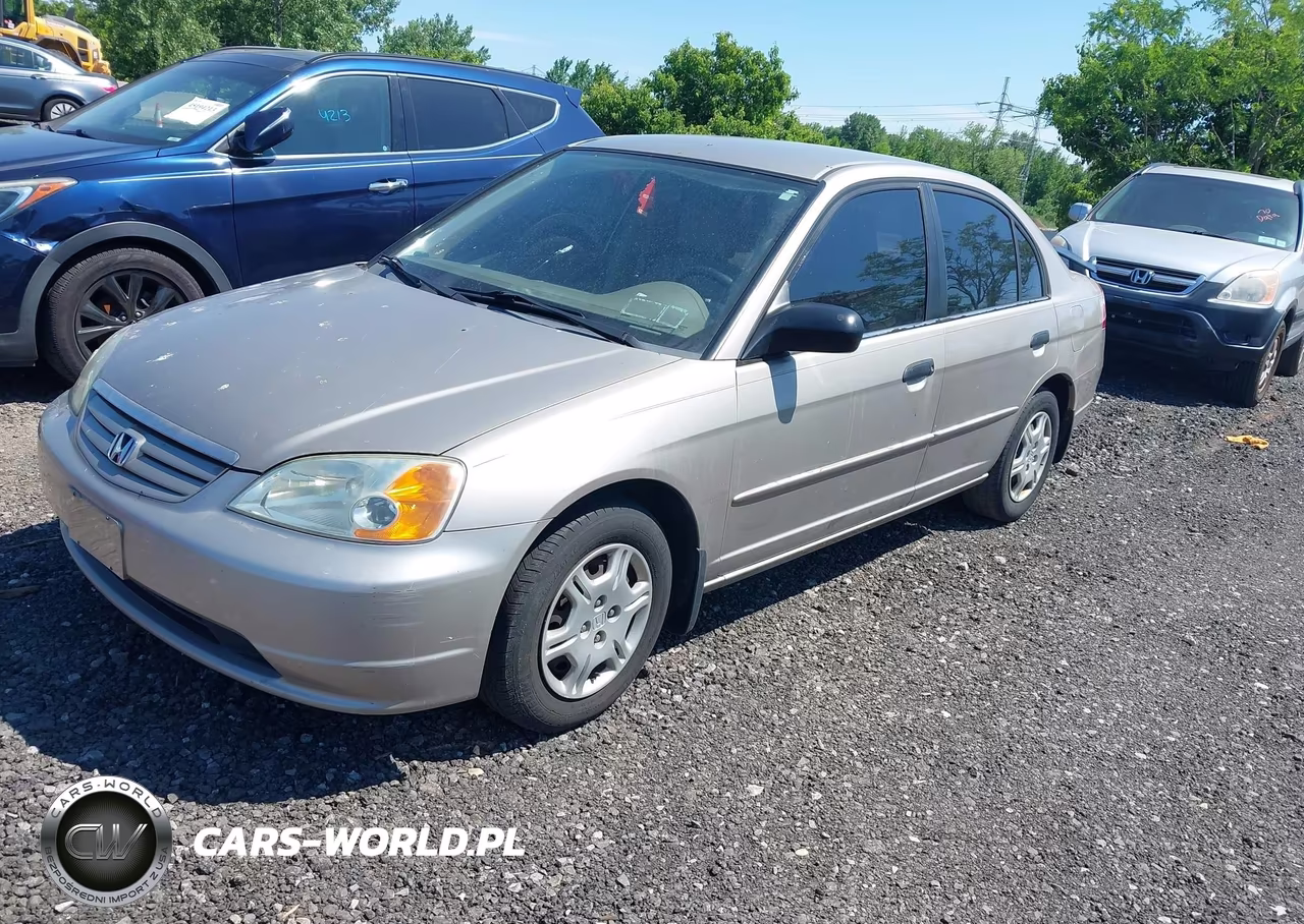 2001 Honda Civic Lx VIN:2HGES16551H558448 - 2