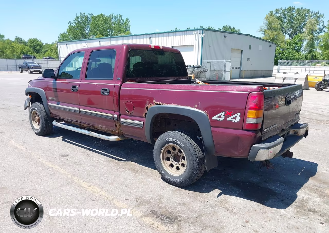 2002 Chevrolet Silverado 2500Hd Ls VIN:1GCHK23U62F234120 - 3