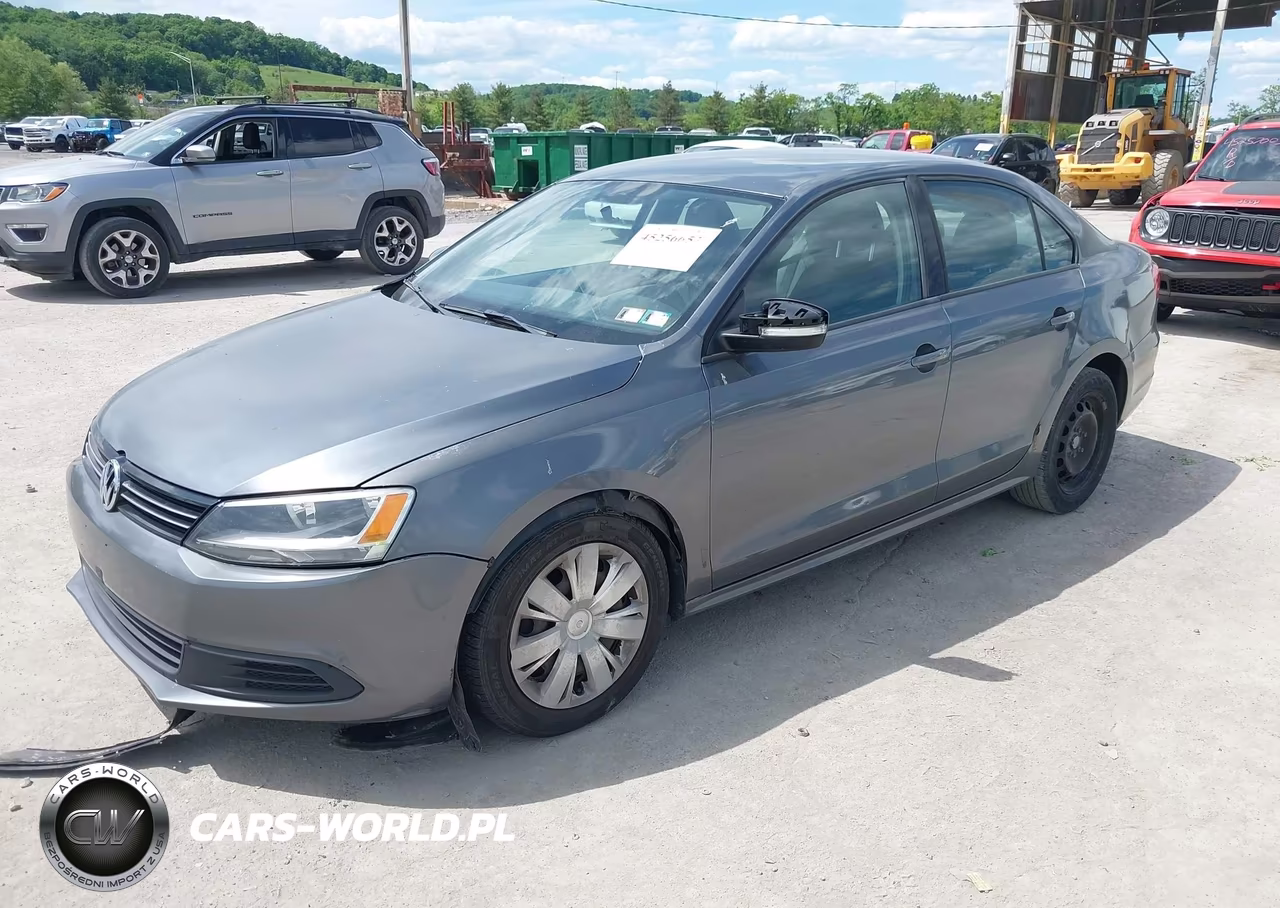2012 Volkswagen Jetta 2.5L Se VIN:3VWDP7AJ7CM020869 - 2