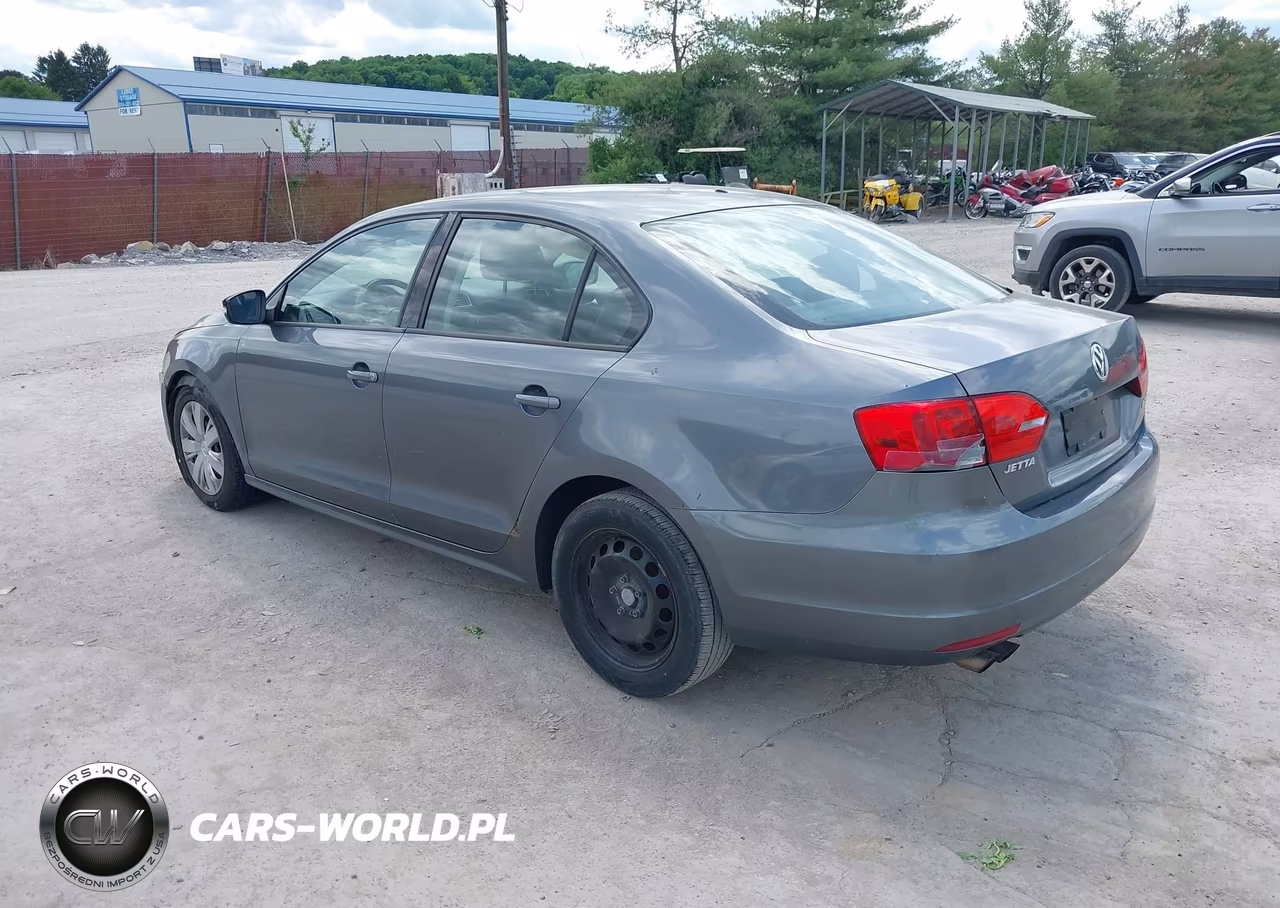 2012 Volkswagen Jetta 2.5L Se VIN:3VWDP7AJ7CM020869 - 3