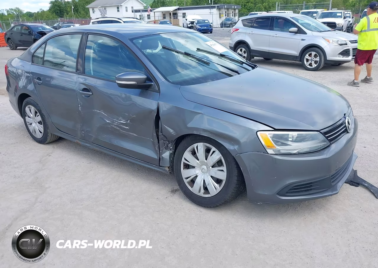 2012 Volkswagen Jetta 2.5L Se VIN:3VWDP7AJ7CM020869 - 6