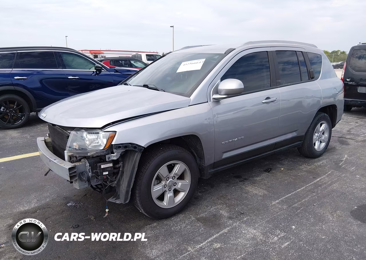 2017 Jeep Compass Latitude Fwd VIN:1C4NJCEA0HD151348 - 2
