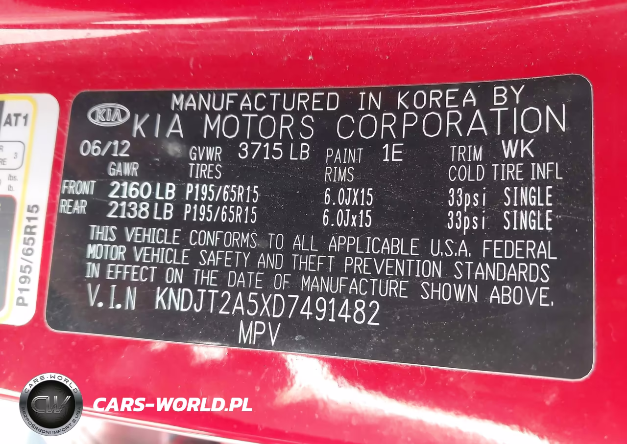 2013 Kia Soul VIN:KNDJT2A5XD7491482 - 9