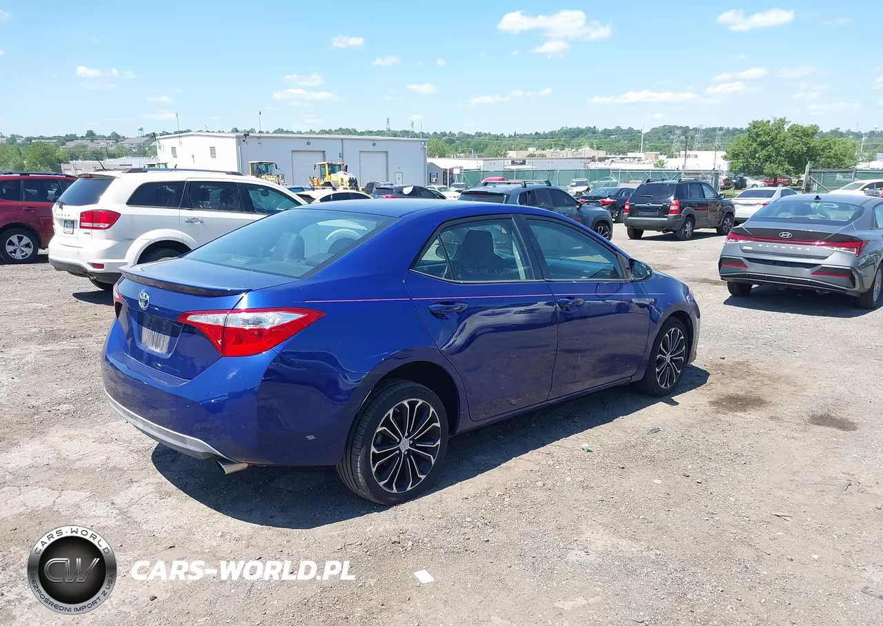 2014 Toyota Corolla S Plus VIN:2T1BURHE7EC099026 - 4
