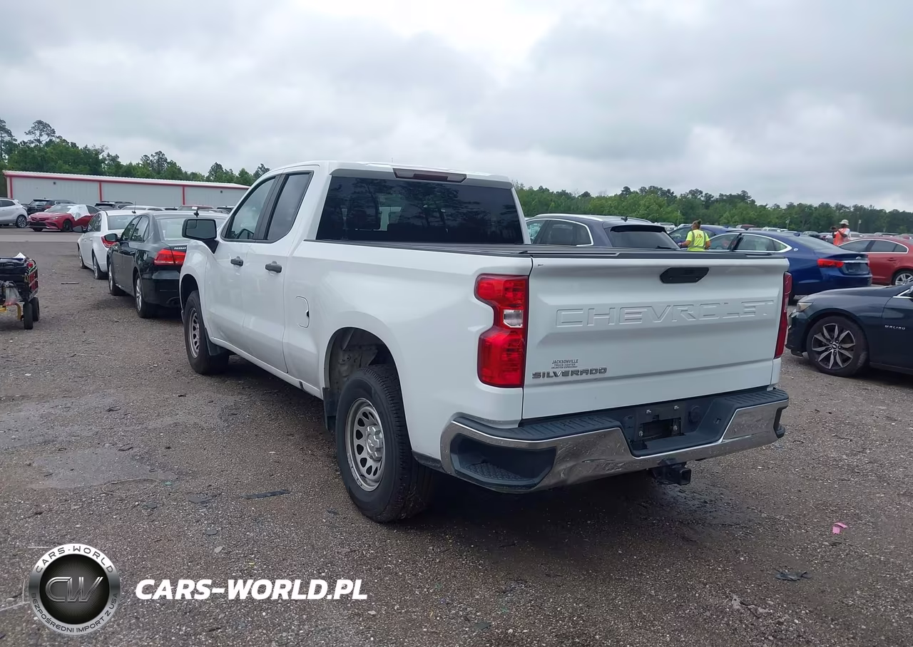 2020 Chevrolet Silverado 1500 2Wd Standard Bed Wt VIN:1GCRWAEF5LZ261097 - 3
