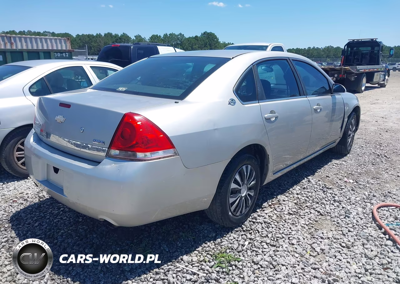 2008 Chevrolet Impala Police VIN:2G1WS553889260936 - 4