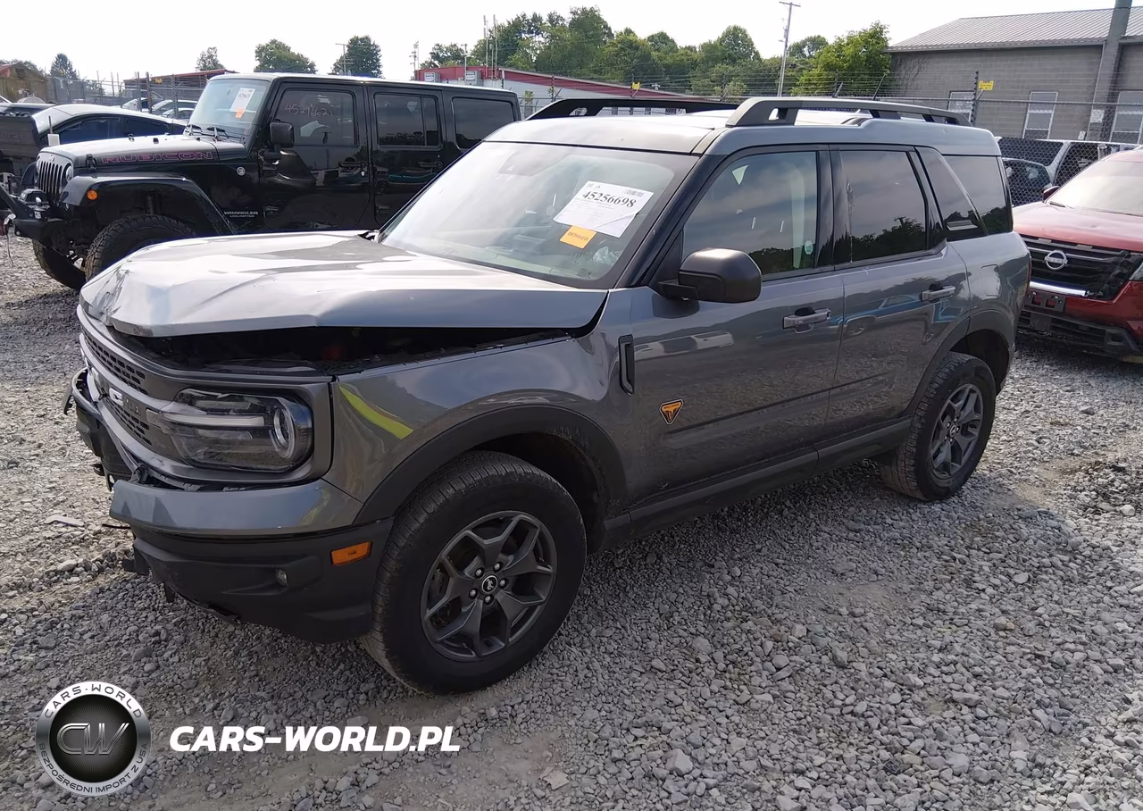 2022 Ford Bronco Sport Badlands VIN:3FMCR9D94NRD55921 - 2