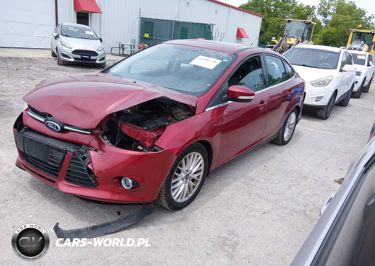 2014 Ford Focus Titanium VIN:1FADP3J26EL105412 - 2