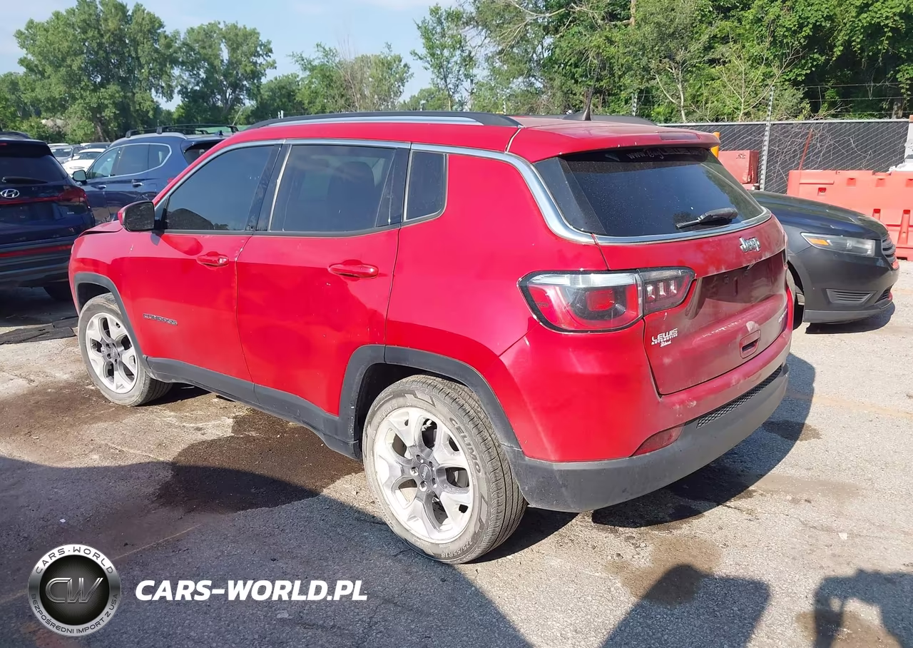 2019 Jeep Compass Limited Fwd VIN:3C4NJCCB1KT769386 - 3