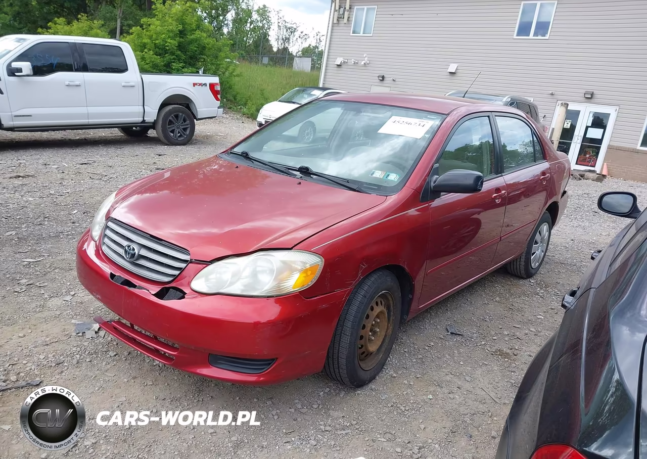 2004 Toyota Corolla Le VIN:2T1BR38E34C301678 - 2