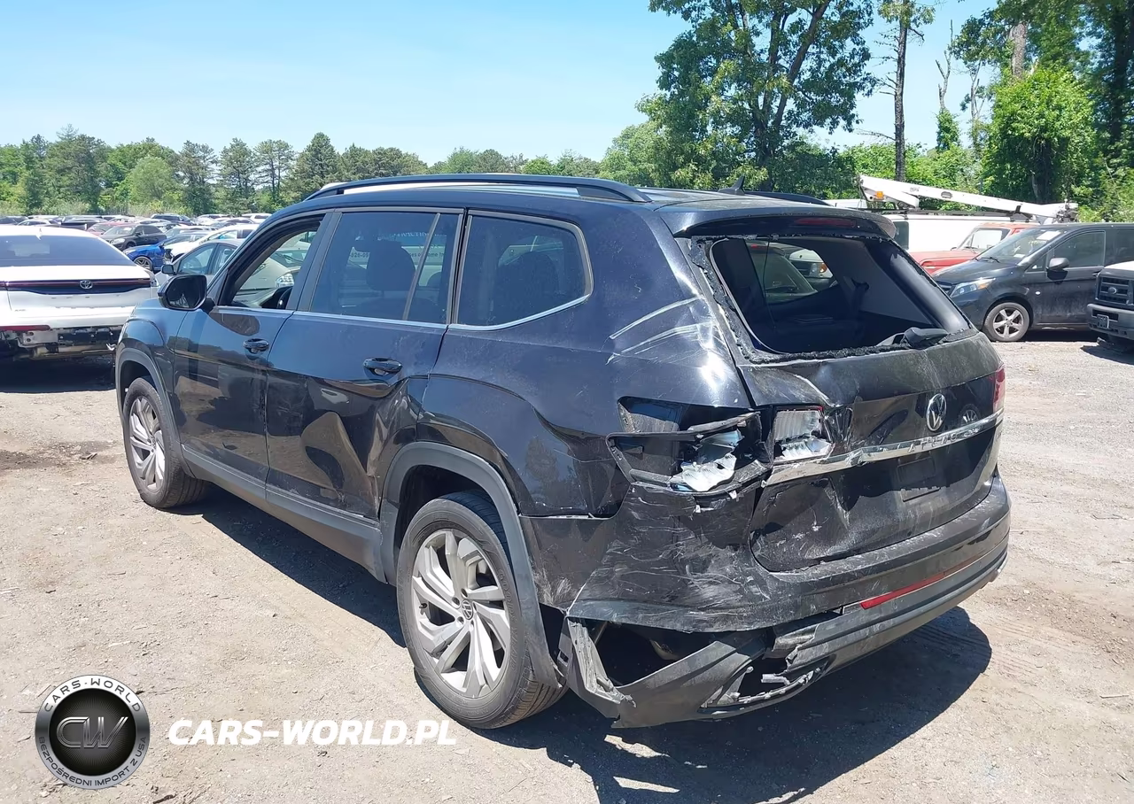 2022 Volkswagen Atlas 2.0T Se W-Technology VIN:1V2HP2CA1NC512921 - 3