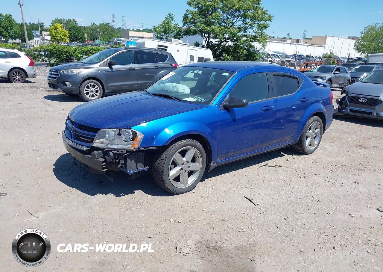 2014 Dodge Avenger Se VIN:1C3CDZAB6EN138470 - 2