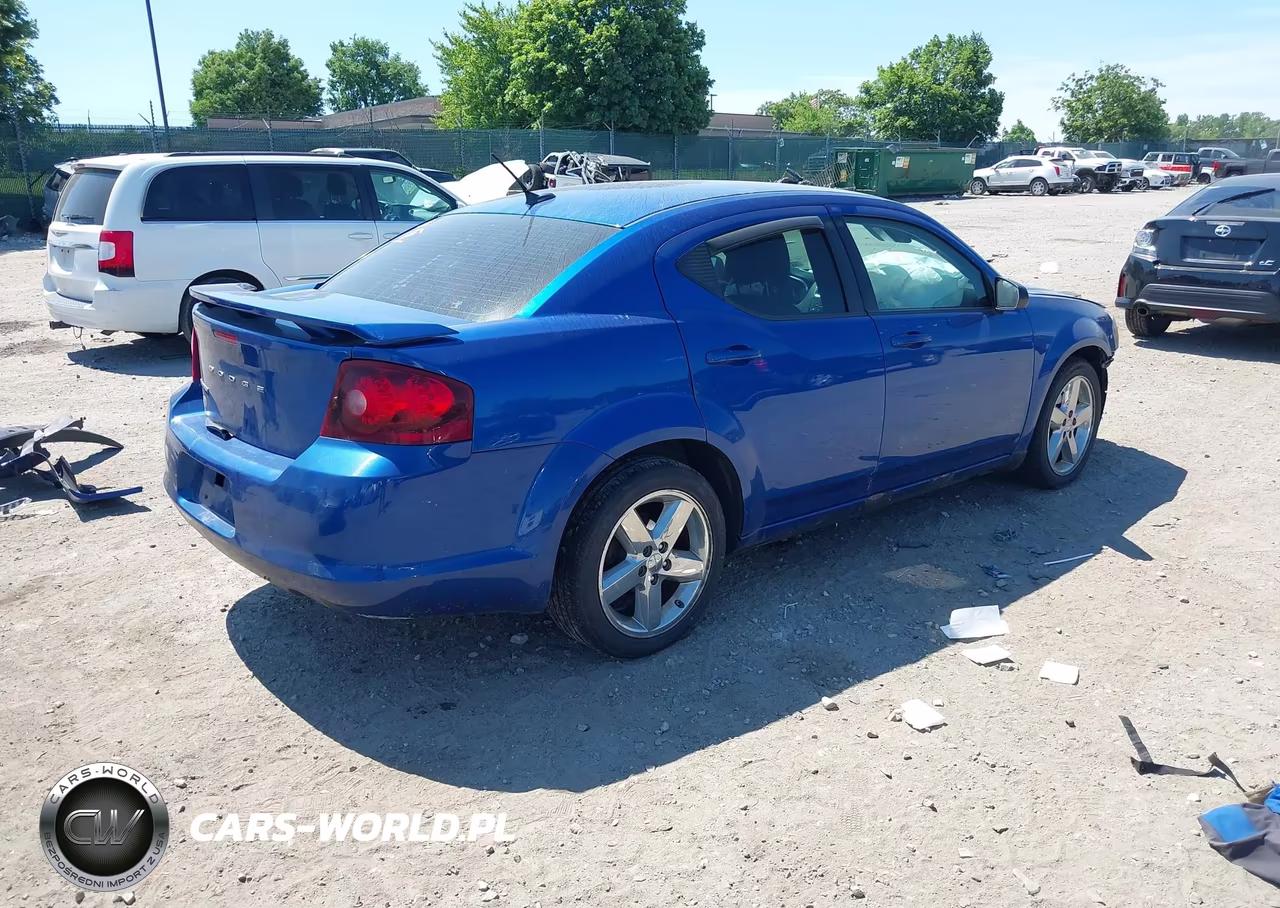 2014 Dodge Avenger Se VIN:1C3CDZAB6EN138470 - 4