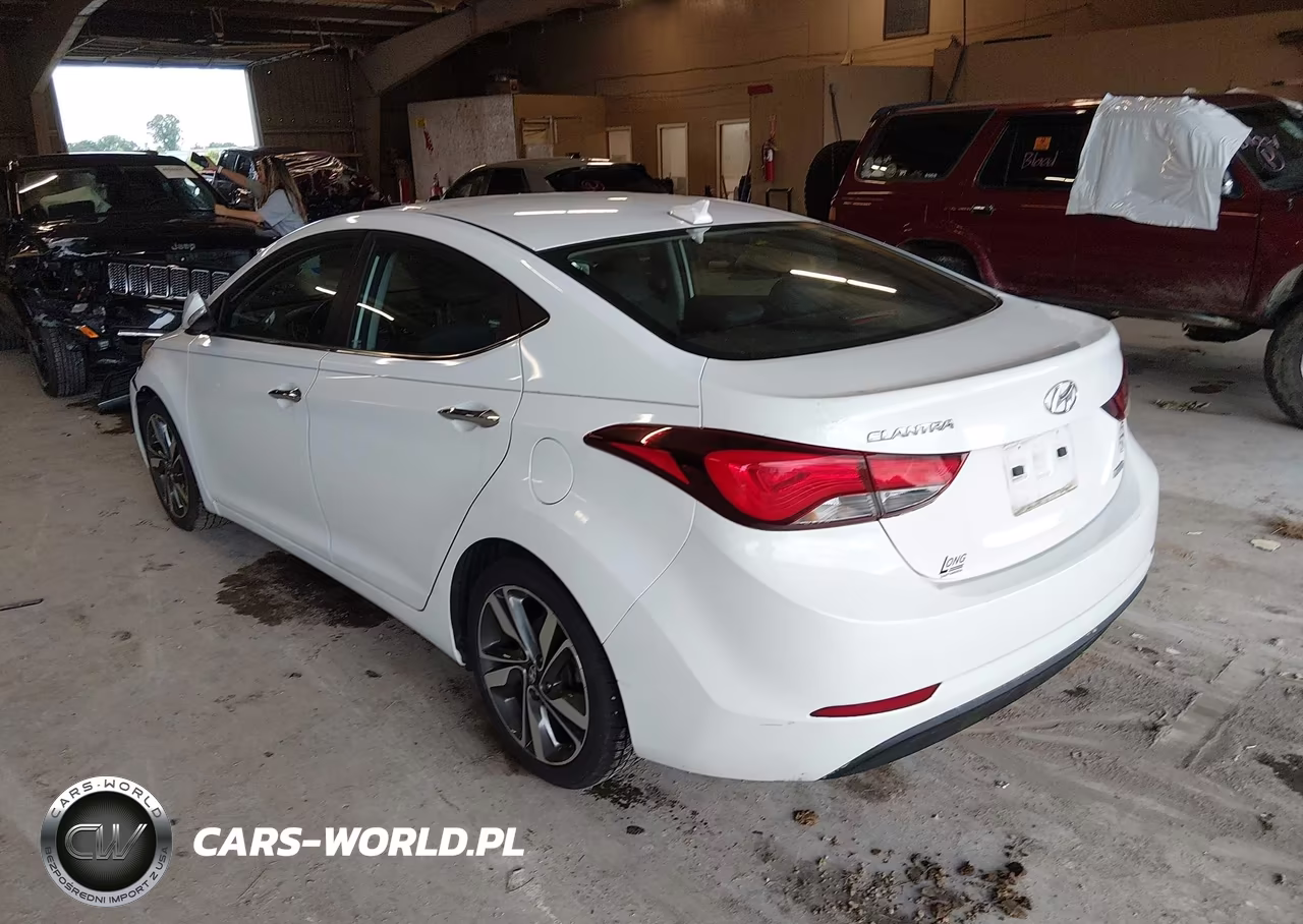 2015 Hyundai Elantra Limited VIN:5NPDH4AE2FH552395 - 3