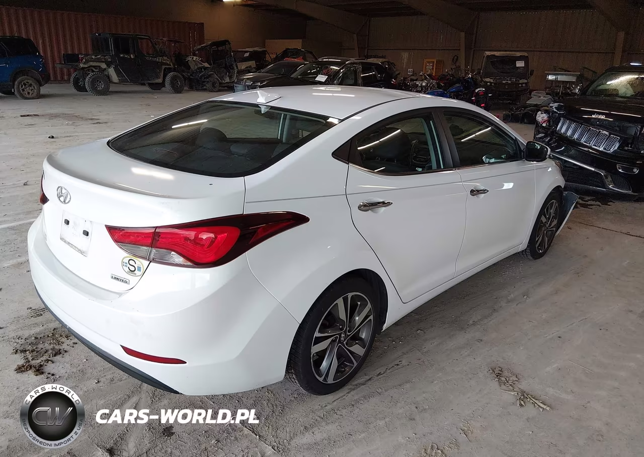 2015 Hyundai Elantra Limited VIN:5NPDH4AE2FH552395 - 4