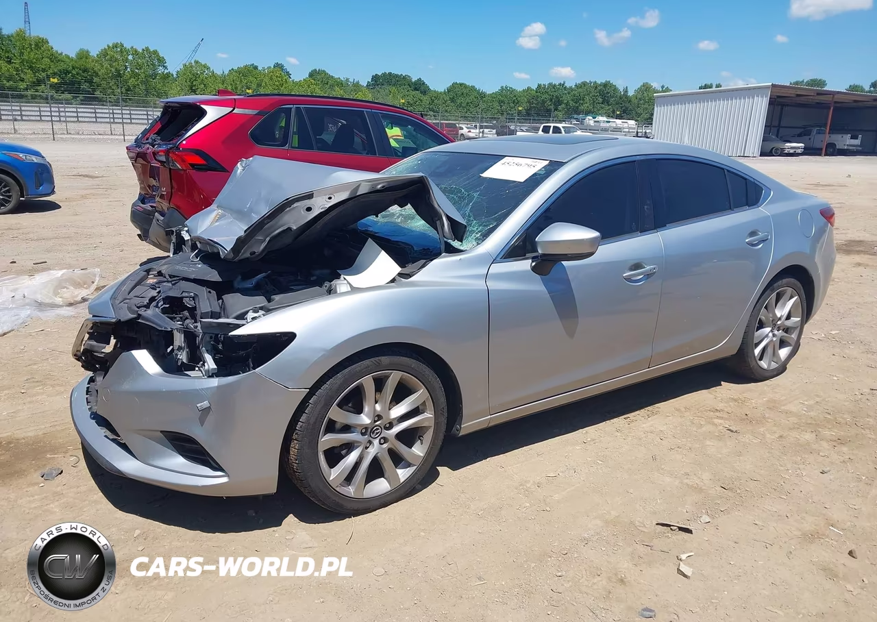 2017 Mazda Mazda6 Touring VIN:JM1GL1V51H1128821 - 2