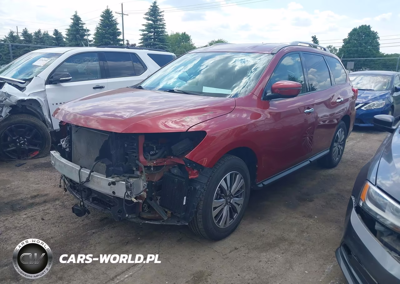 2017 Nissan Pathfinder Sv VIN:5N1DR2MM0HC665941 - 2