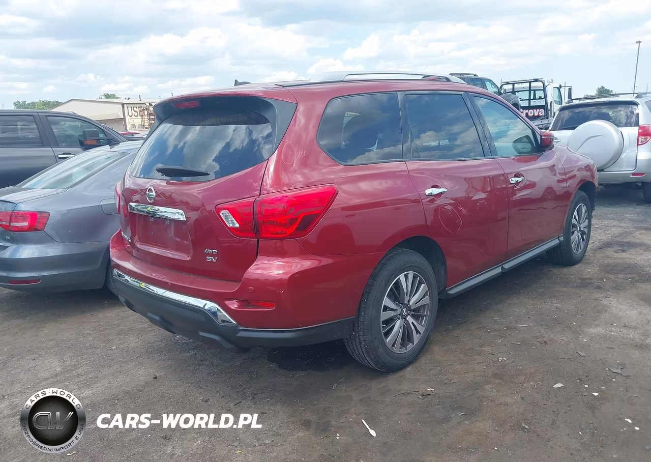 2017 Nissan Pathfinder Sv VIN:5N1DR2MM0HC665941 - 4
