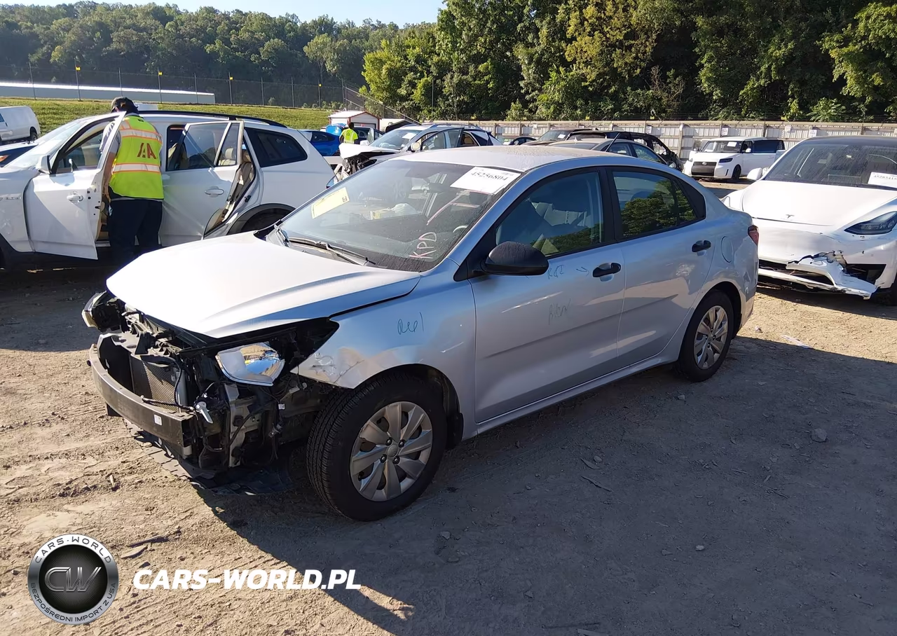 2018 Kia Rio Lx VIN:3KPA24AB9JE073429 - 2