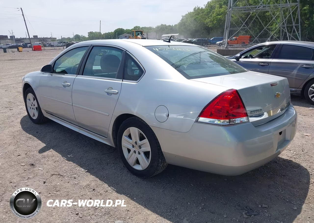 2010 Chevrolet Impala Ls VIN:2G1WA5EK1A1207915 - 3