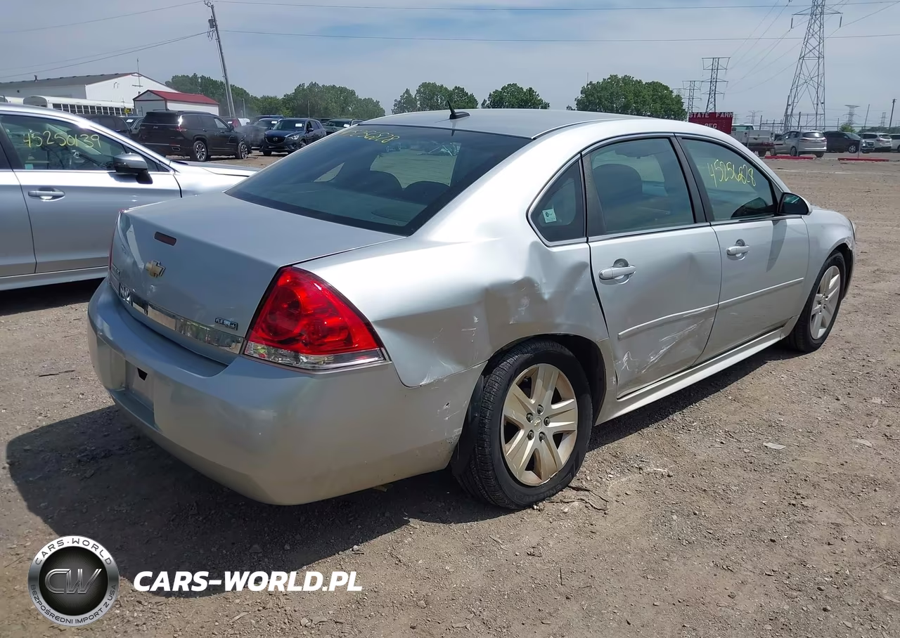 2010 Chevrolet Impala Ls VIN:2G1WA5EK1A1207915 - 4