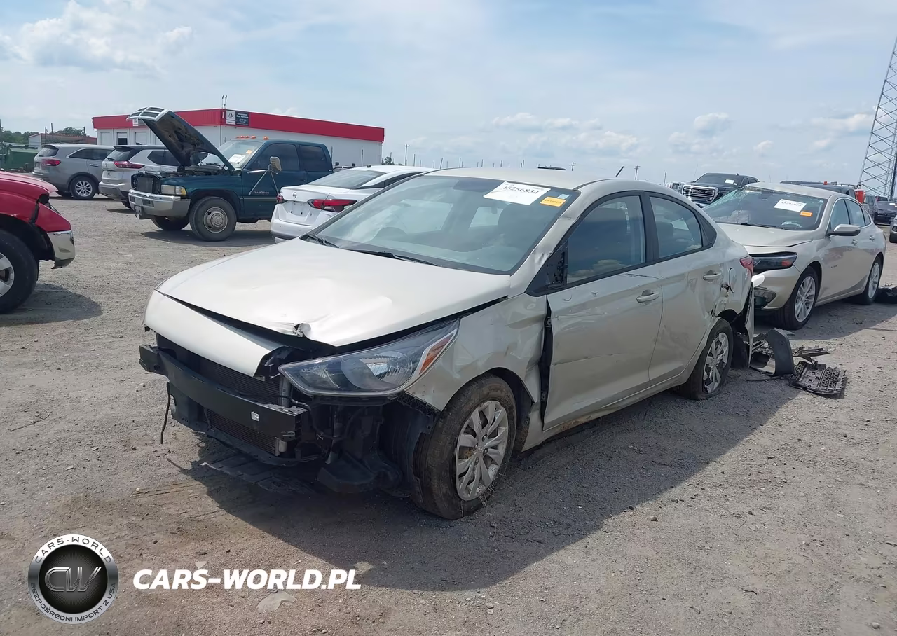 2019 Hyundai Accent Se VIN:3KPC24A32KE070701 - 2