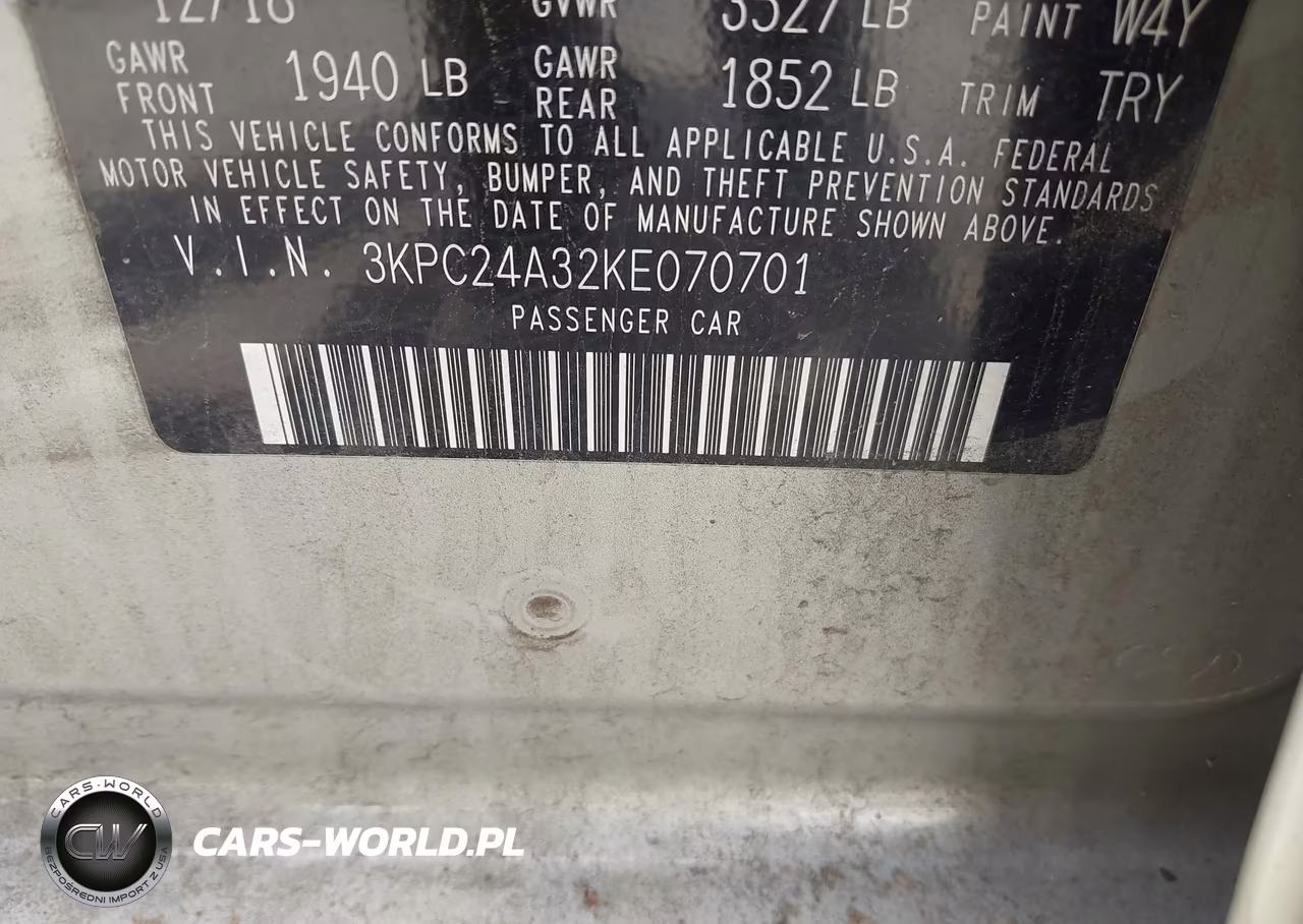 2019 Hyundai Accent Se VIN:3KPC24A32KE070701 - 9