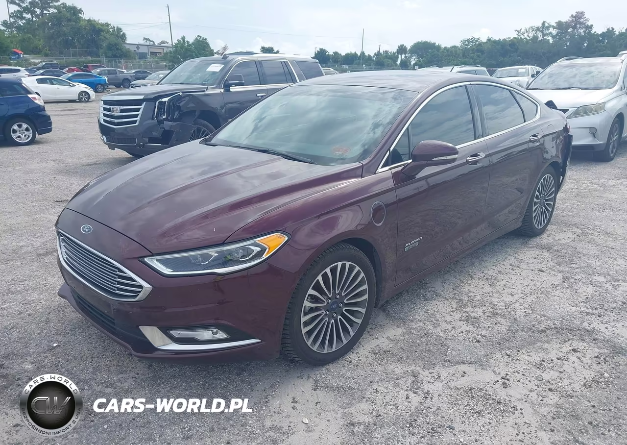 2017 Ford Fusion Energi Titanium VIN:3FA6P0SUXHR161219 - 2