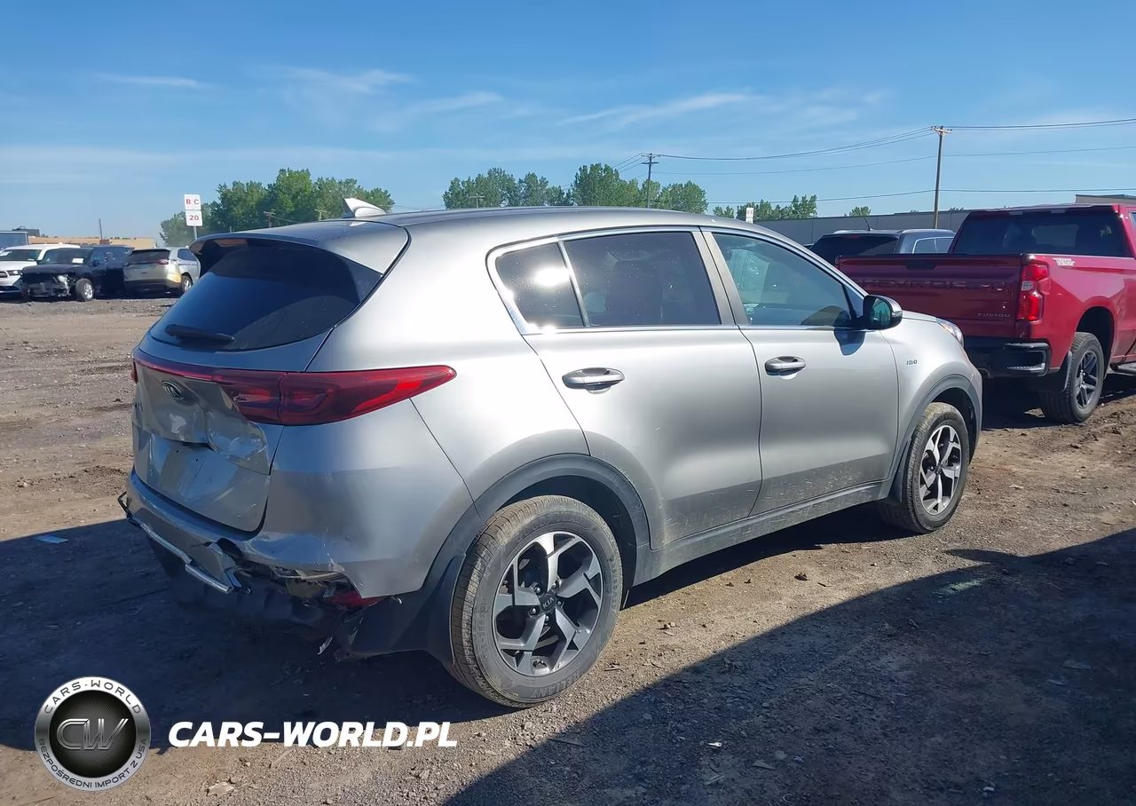 2021 Kia Sportage Lx VIN:KNDPMCAC6M7873777 - 4