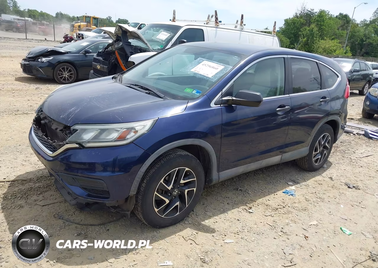 2016 Honda Cr-V Se VIN:5J6RM4H42GL038262 - 2