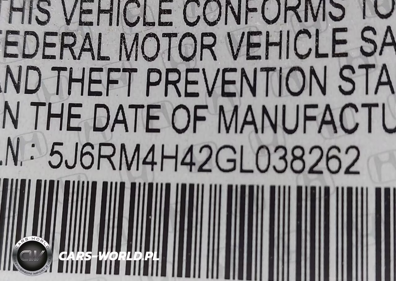 2016 Honda Cr-V Se VIN:5J6RM4H42GL038262 - 9