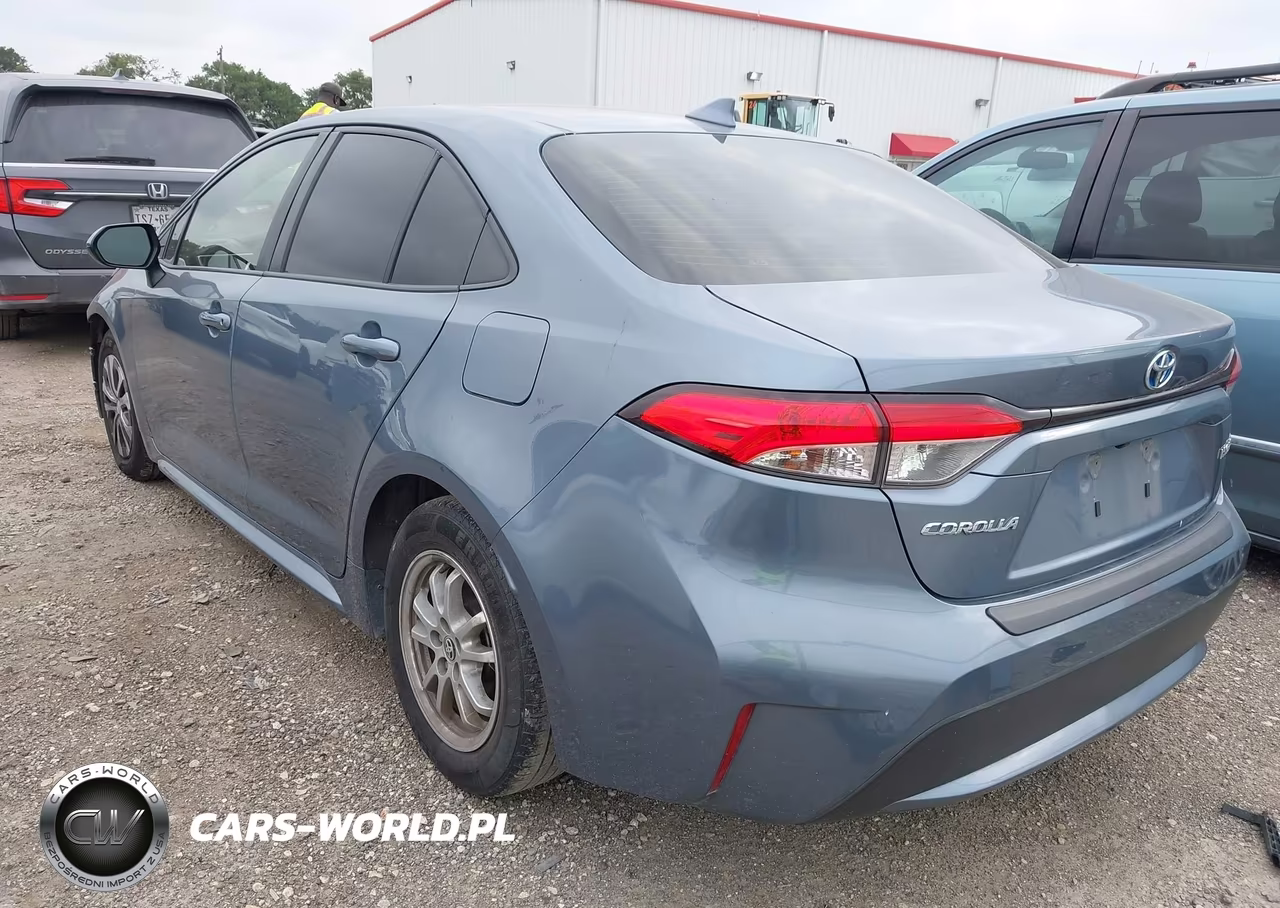 2022 Toyota Corolla Hybrid Le VIN:JTDEAMDE7NJ041887 - 3