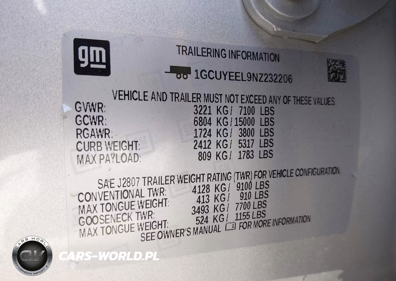 2022 CHEVROLET SILVERADO LTD K1500 RST VIN:1GCUYEEL9NZ232206 - 9