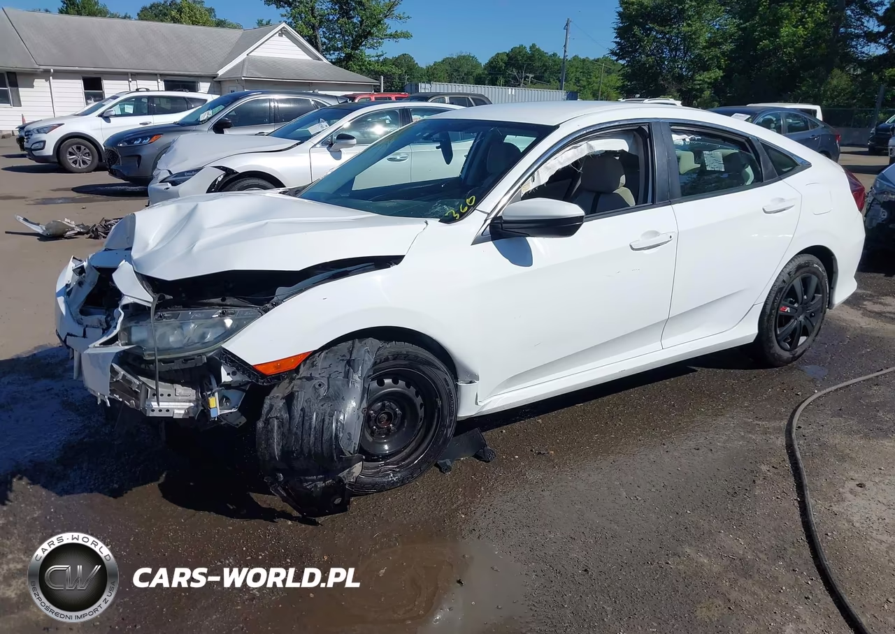 2018 Honda Civic Lx VIN:19XFC2F59JE023463 - 2