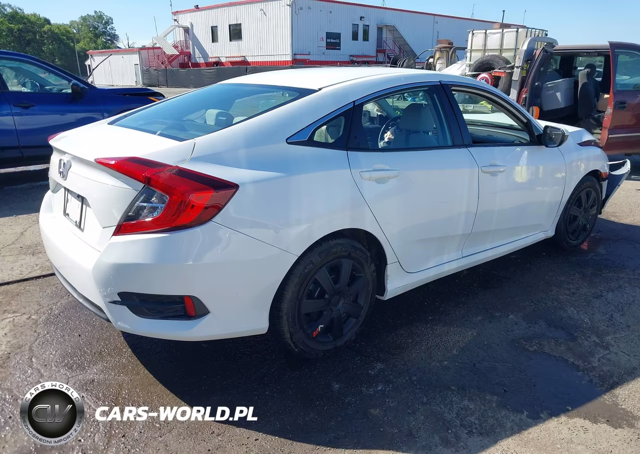 2018 Honda Civic Lx VIN:19XFC2F59JE023463 - 4