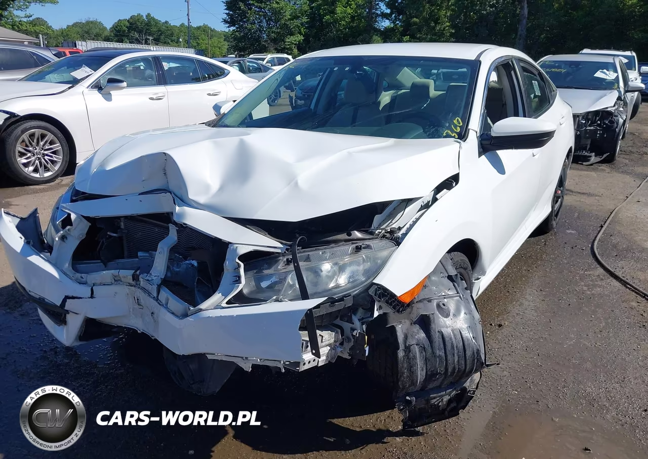 2018 Honda Civic Lx VIN:19XFC2F59JE023463 - 6