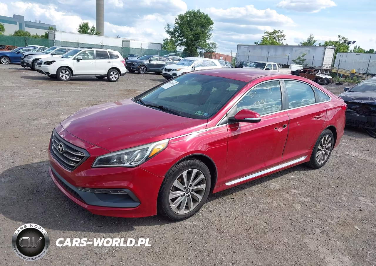 2017 Hyundai Sonata Sport VIN:5NPE34AF2HH454515 - 2