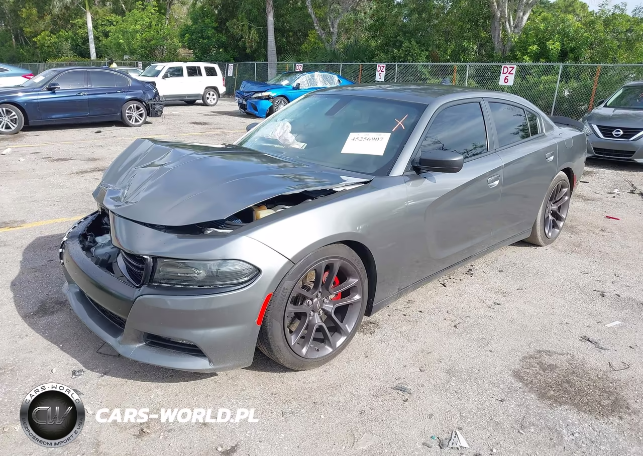 2018 Dodge Charger Police Rwd VIN:2C3CDXAG4JH223598 - 2