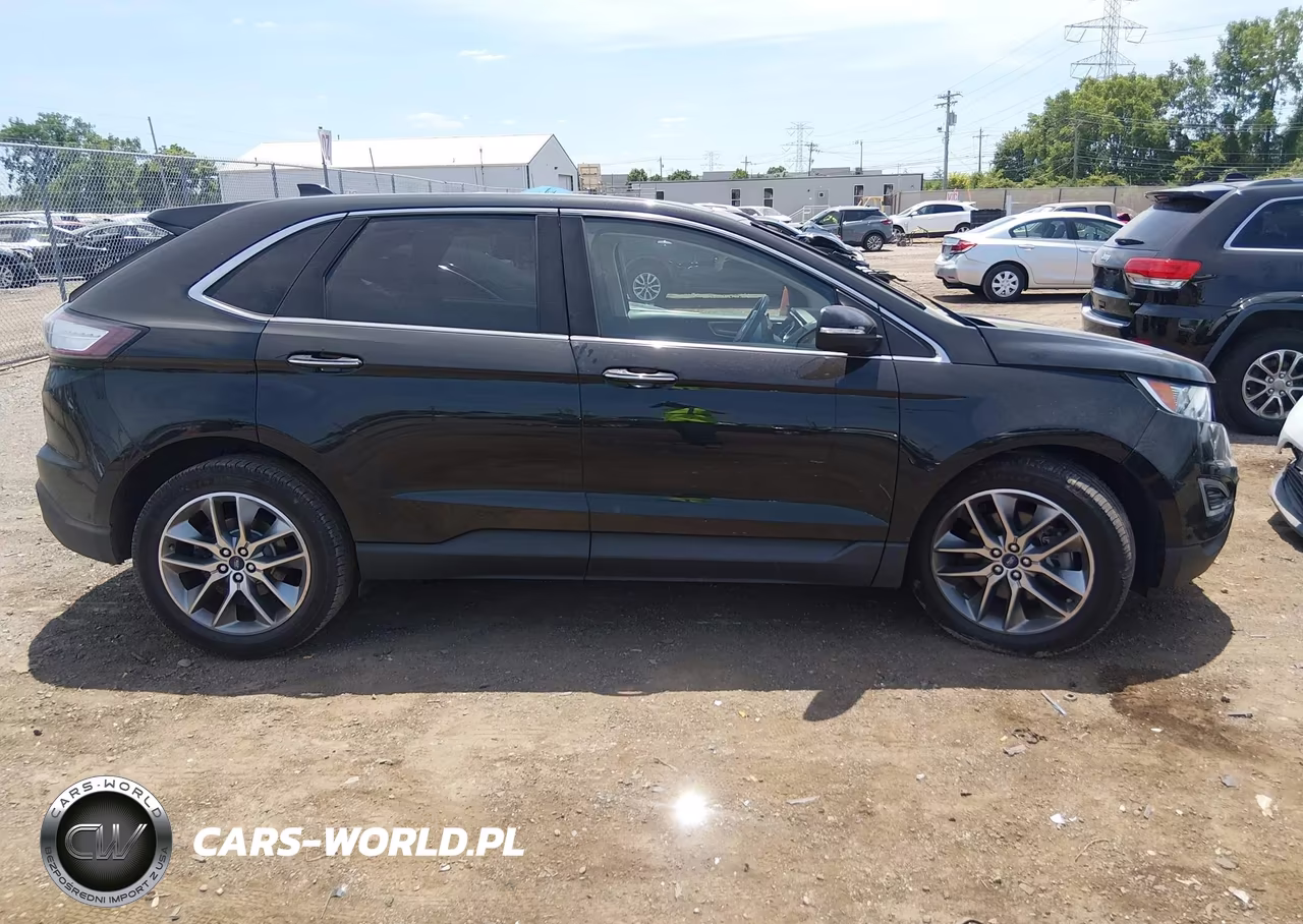 2015 Ford Edge Titanium VIN:2FMPK4K8XFBC09039 - 12