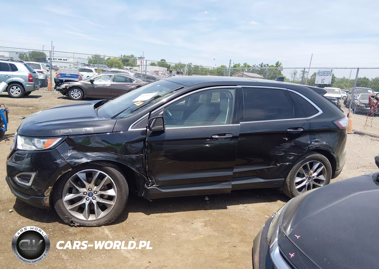 2015 Ford Edge Titanium VIN:2FMPK4K8XFBC09039 - 13