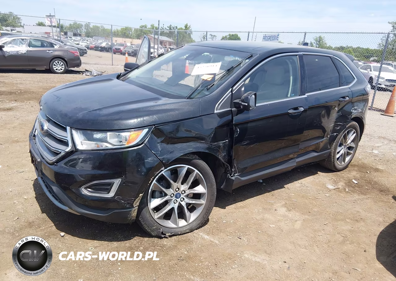 2015 Ford Edge Titanium VIN:2FMPK4K8XFBC09039 - 2