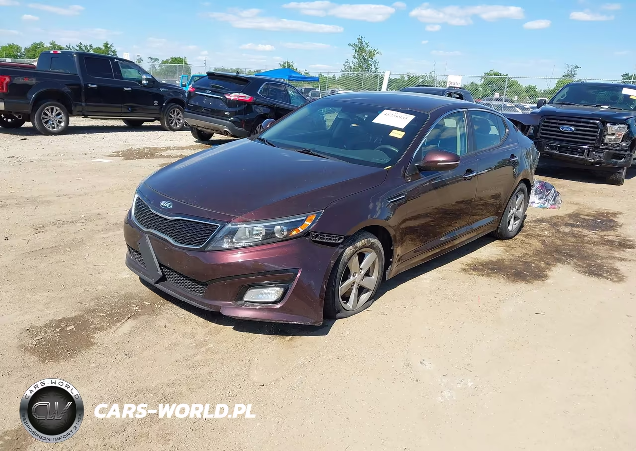 2015 Kia Optima Lx VIN:5XXGM4A79FG467737 - 2