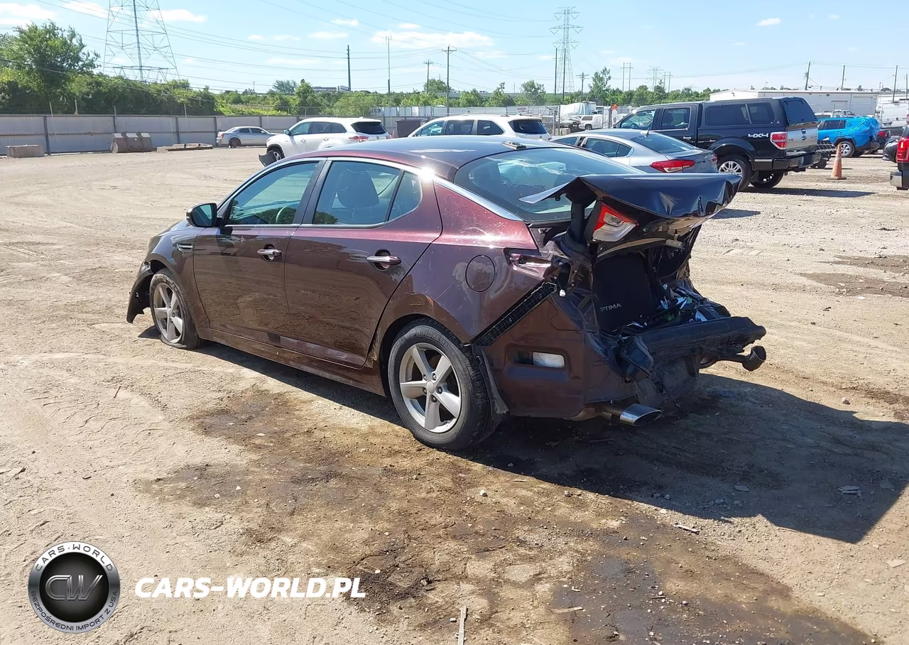 2015 Kia Optima Lx VIN:5XXGM4A79FG467737 - 3