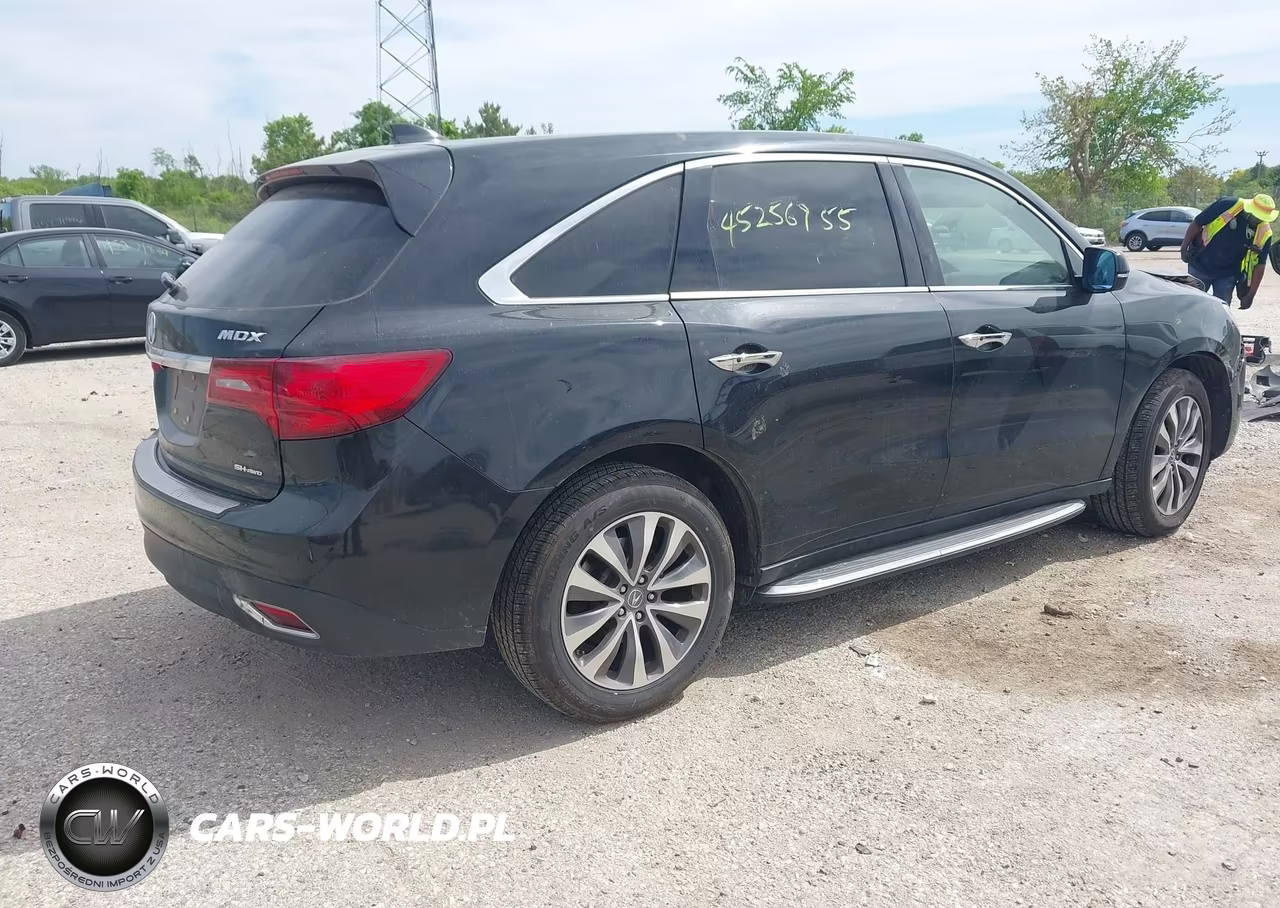 2014 Acura Mdx Technology Package VIN:5FRYD4H44EB013816 - 4