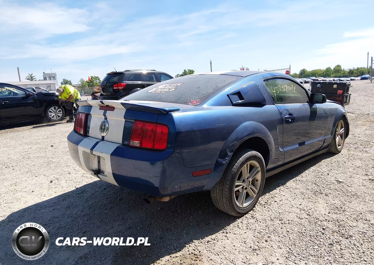 2007 Ford Mustang V6 Deluxe-V6 Premium VIN:1ZVFT80N675331333 - 4