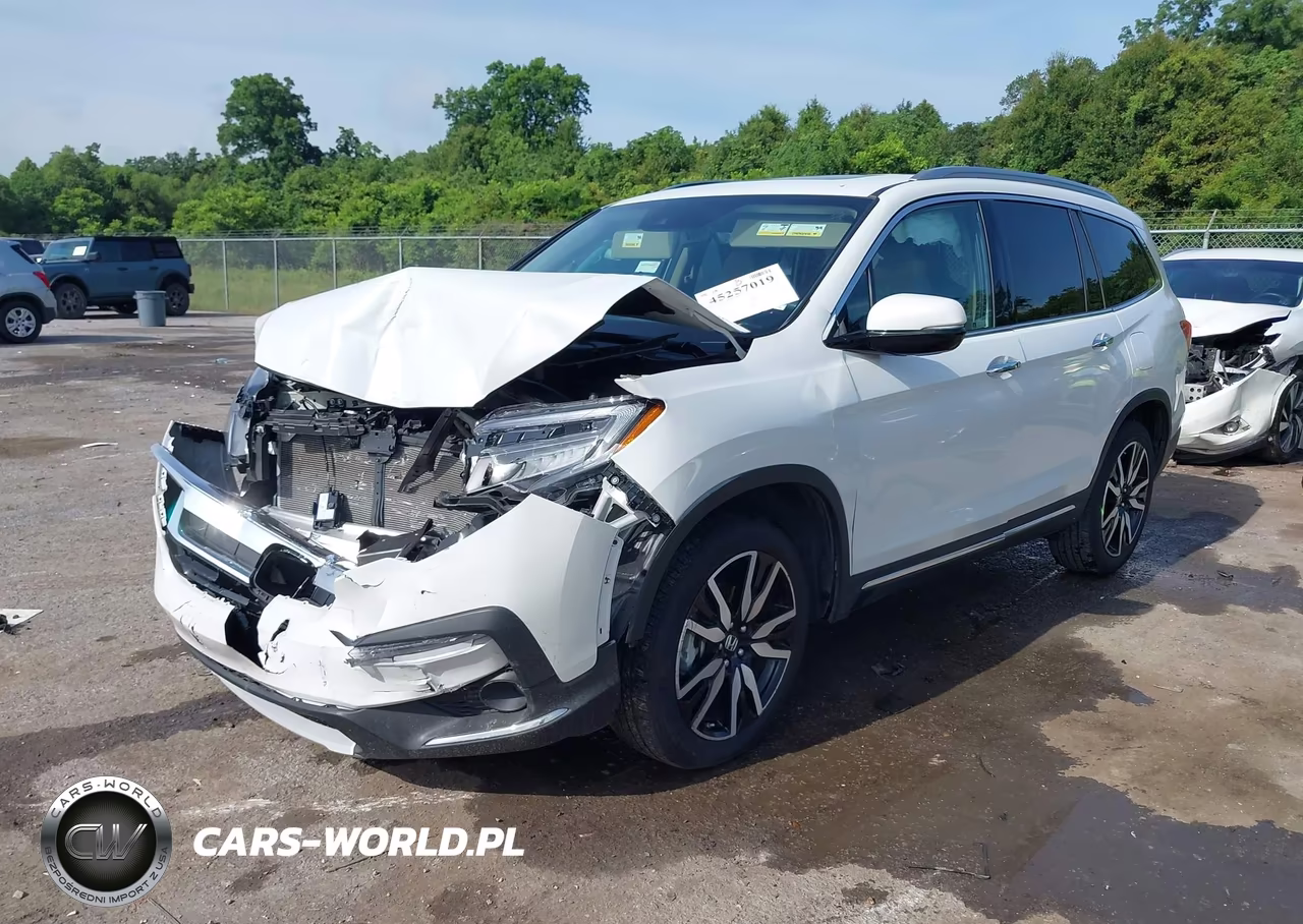 2022 Honda Pilot 2Wd Touring 7 Passenger VIN:5FNYF5H68NB003826 - 2
