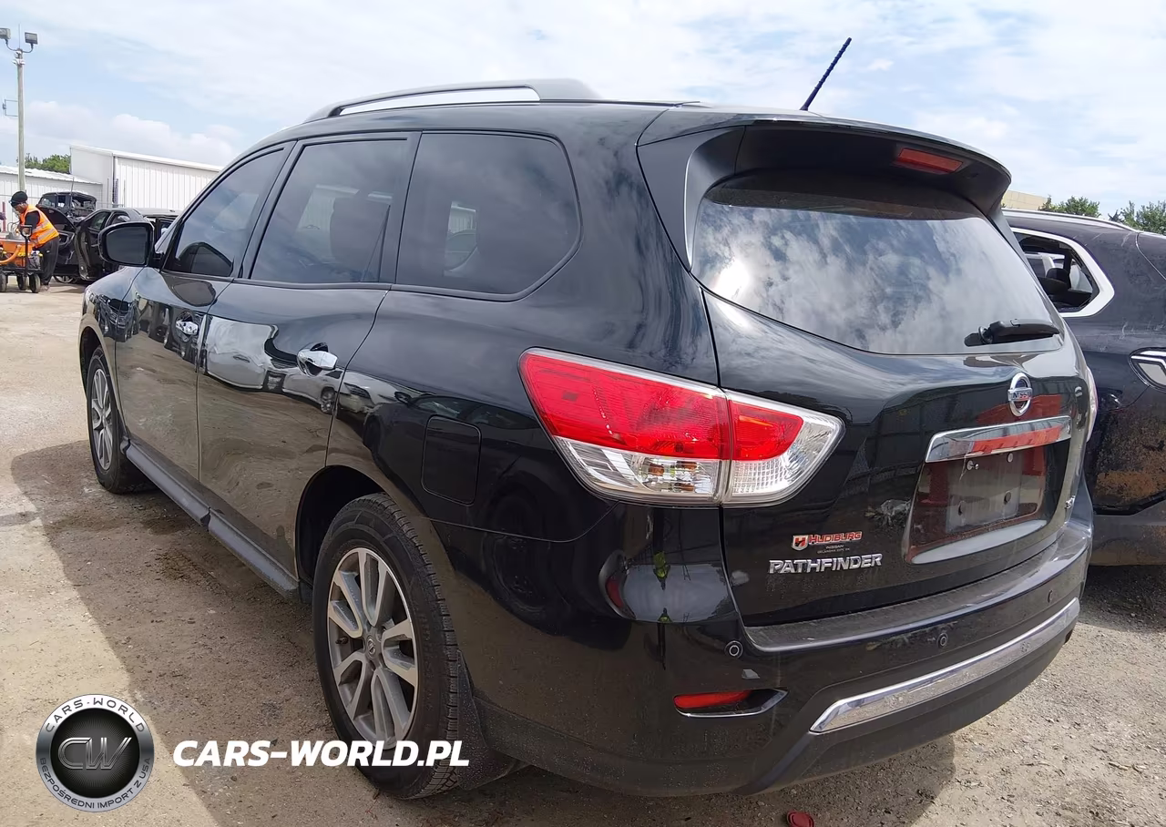 2016 Nissan Pathfinder S-Sv-Sl-Platinum VIN:5N1AR2MN9GC624170 - 3
