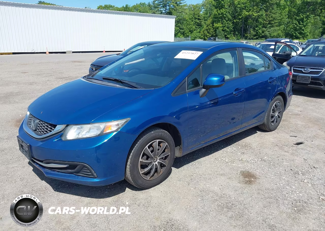 2013 Honda Civic Lx VIN:2HGFB2F51DH546098 - 2