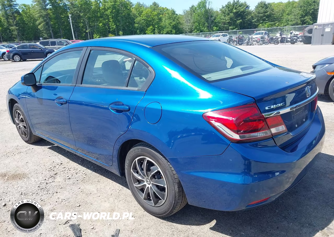 2013 Honda Civic Lx VIN:2HGFB2F51DH546098 - 3